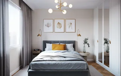 Светлые обои в спальню ⭐ - 150 фото эксклюзивных идей дизайна и сочетания в  интерьере спальни