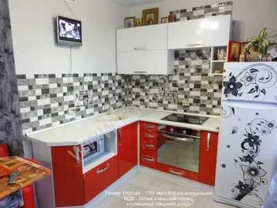 Красная кухня: 120 фото, оформление дизайна и сочетание цветов