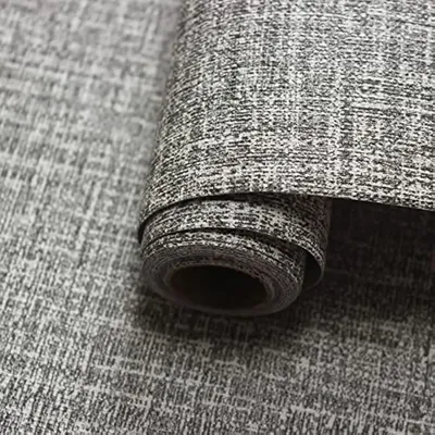 Самоклеящиеся обои из льняной ткани, водостойкая текстурированная настенная  бумага, ткань для домашнего декора | AliExpress
