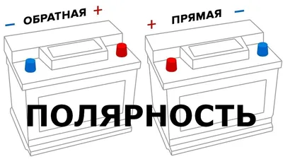 Что такое полярность аккумулятора и как ее определить?