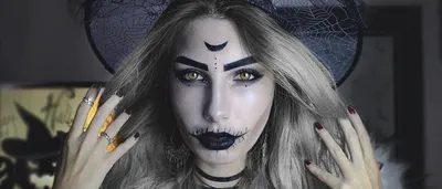 Макияж вампира на Хэллоуин - образ для девушек - Olga Blik