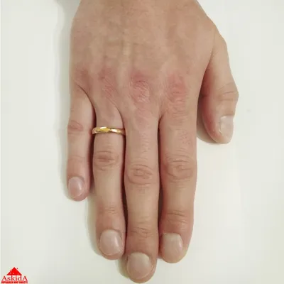 Гладкое обручальное кольцо 3 мм из розового золота - ASKIDA.RU | Отзывы,  цена, каталог | Москва, Белгород