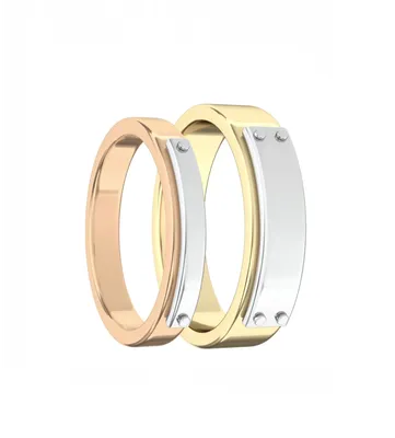 Обручальное кольцо из красного золота 000-288739 | Купить в рассрочку |  Интернет-магазин НАШЕ ЗОЛОТО