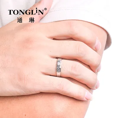 Купить Базовые обручальные кольца шириной 6 мм для мужчин, матовая  поверхность из нержавеющей стали, мужские подарочные украшения на палец,  размер США | Joom