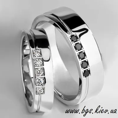 Обручальные кольца с бриллиантами для мужчин - эксклюзивно на заказ