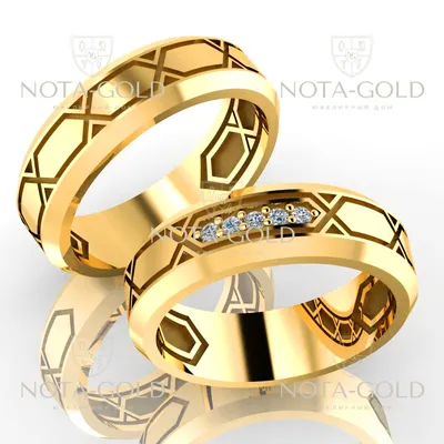 Модные золотые обручальные кольца в каталогах интернет-магазинов — Я і Закон