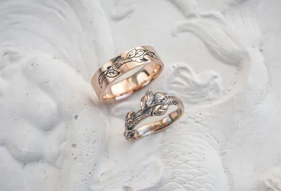Обручальные кольца парные с вставками из золота (Пара) (ID#1887630999),  цена: 2801.20 ₴, купить на Prom.ua