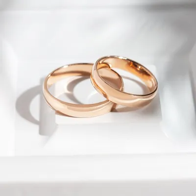 Гладкие обручальные кольца - гладкая супружеская жизнь