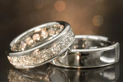Обручальные кольца золотые американки пара гладкие (ID#1772499109), цена:  16584 ₴, купить на Prom.ua