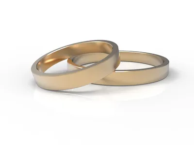 Обручальные кольца парные: золоты и серебряные обручалки