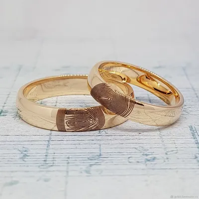 Первые обручальные кольца с отпечатками пальцев появились в США, их авторы  – семейная пара ювелиров Джессика и Брент Вильямс. Идея… | Instagram