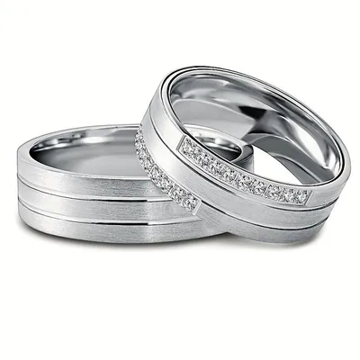 Обручальные кольца серебро парные фото цена фото