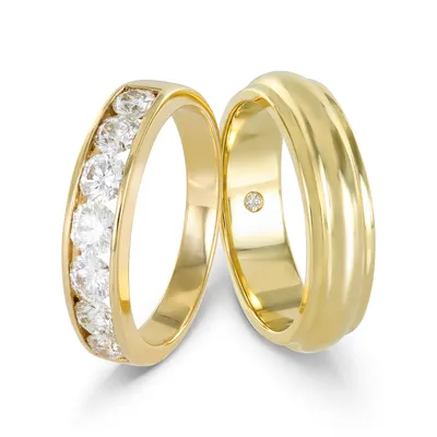 Парные золотые кольца: купить в Москве и Санкт-Петербурге, цены в ювелирной  дизайн-студии Bendes