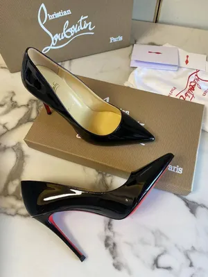 Лаковые кожаные туфли лодочки Christian Louboutin So Kate