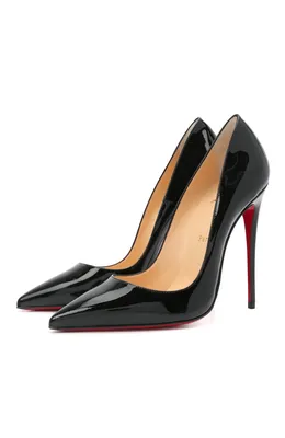 Женские черные кожаные туфли so kate 120 CHRISTIAN LOUBOUTIN купить в  интернет-магазине ЦУМ, арт. 3130694/S0 KATE 120