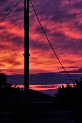 Закат на улице | Wind turbine, Turbine, Utility pole