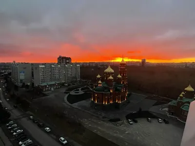 Очень красивый закат 🥰🥰🥰 А вы успели сфоткать? — Наш Челябинск