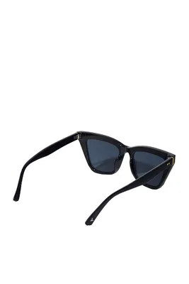 Parfois ❤ женские солнцезащитные очки \"кошачий глаз\" со скидкой 28%, черный  цвет, размер U, цена 64.99 BYN