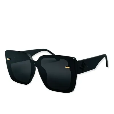 ᐉ Солнцезащитные женские очки квадратные Черный (1019.С2)