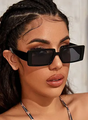 Квадратные очки женские солнцезащитные Тренд 2023