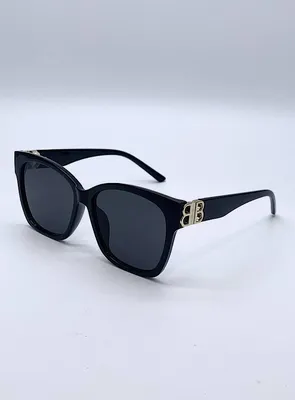 Черные квадратные очки с металлической оправой 81978 за 258 грн: купить из  коллекции Elemental form - issaplus.com