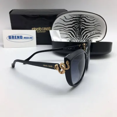 Женские леопардовые солнцезащитные очки ROBERTO CAVALLI купить в  интернет-магазине ЦУМ, арт. QALD04/ID002