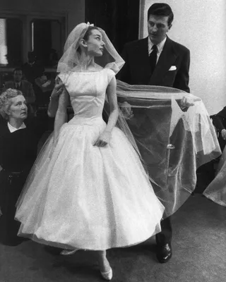 Женское винтажное свадебное платье, короткое платье до середины икры 50-х  годов с рукавами и V-образным вырезом, платье неформального покроя в стиле  бохо, платья для приема, 1950 | AliExpress