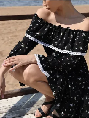 летнее платье на море и отдых Albisara 153976901 купить за 1 820 ₽ в  интернет-магазине Wildberries