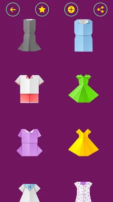 Оригами одежда из бумаги: пошаговые инструкции – скачать приложение для  Android – Каталог RuStore