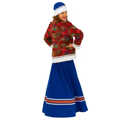 Батик Русский народный костюм женский на масленицу