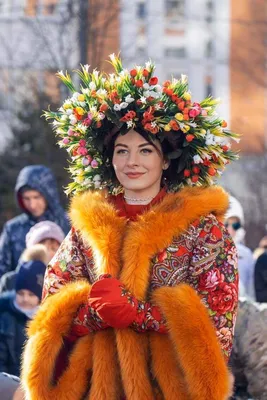 Костюм Масленица зимний на синтепоне (шубка, шапка, юбка) | «Аспект-Сити»