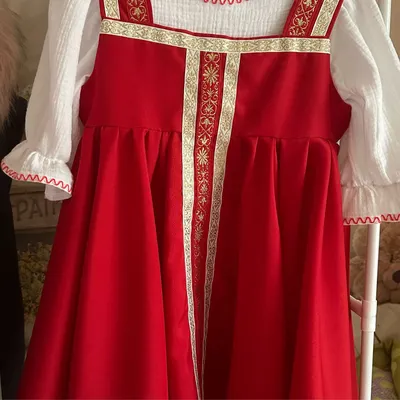 Купить карнавальный костюм на масленицу женский м380 по цене 6 600 ₽ в  Москве