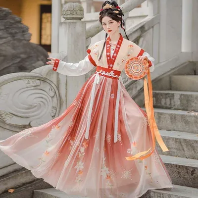 Купить Платье для косплея, древняя китайская одежда ханьфу, одежда  восточной феи, китайский костюм для путешествий | Joom