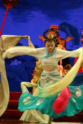 Традиционный китайский женский костюм ханьфу, женское платье с вышивкой  династии Тан, одежда для народного танца принцессы | AliExpress