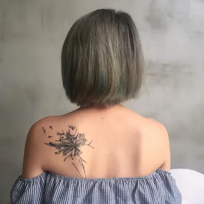 Тату Tattooshka \"Одуванчики с фразой\" L-67 (4825800010280) купить в Украине  | Территория минимальных цен