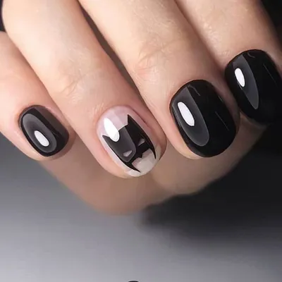 Топ 100 офигенный маникюр на короткие ногти | Manicura de uñas, Manicura  para uñas cortas, Uñas de batman