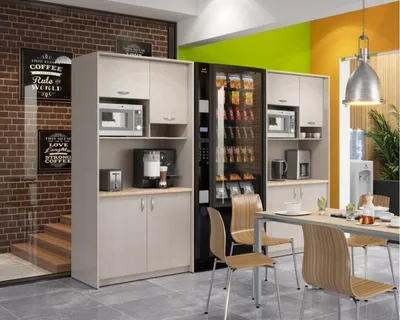 Офисная кухня Cucina Seven Days — купить офисную мебель в Москве | Look  Office