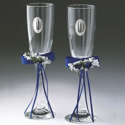 Украшение свадебных бокалов своими руками. Как украсить бокалы на свадьбу?  | Lepato | Дзен