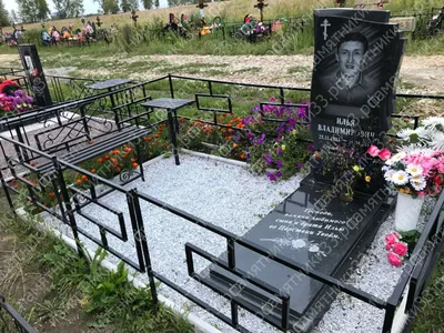 Благоустройство могил брусчаткой или плиткой в Москве и МО | ЕВРОГРАНИТ