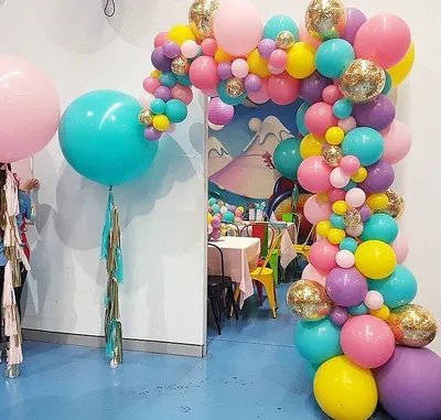 Идеи оформления праздника воздушными шарами: фото с примерами - читайте на  сайте SharLux