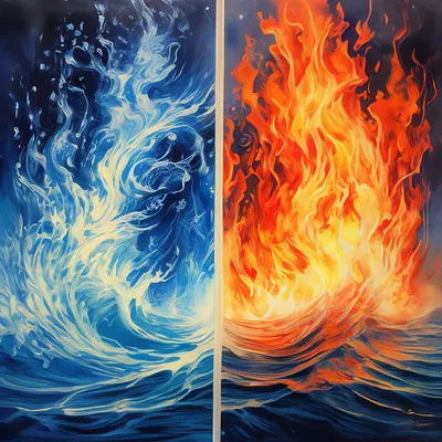 Огонь и вода» — создано в Шедевруме