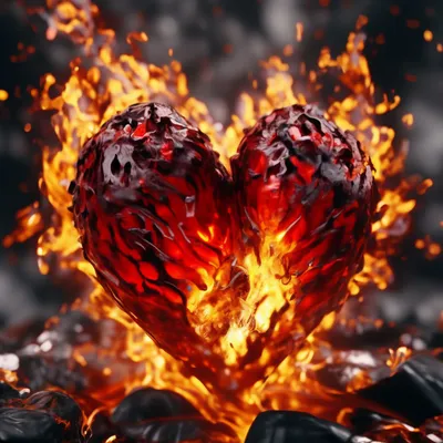 Страстный огонь любви и счпстья» — создано в Шедевруме