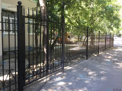 Забор из профильной трубы Эльфа купить от белорусского производителя