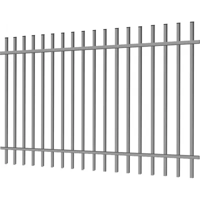 Забор с каркасом из профильной трубы своими руками
