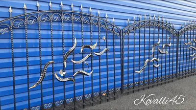 Сварной забор из профильной трубы, цена в Санкт–Петербурге под ключ
