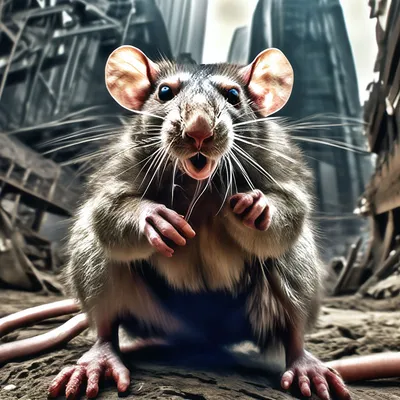 Больше 20 сантиметров: огромных крыс сняли на видео жильцы столичной  новостройки