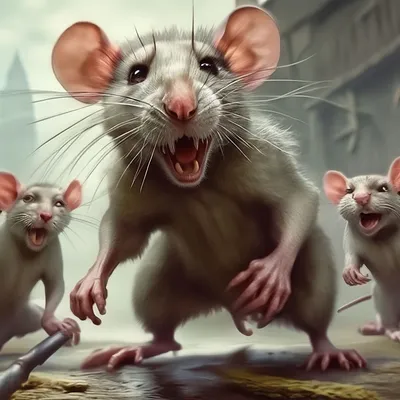Огромные крысы на газонах Кишинева \"обвинили\" примэрию во лжи и попали на  видео