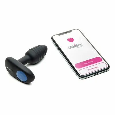 Интерактивная анальная пробка OhMiBod Lumen powered by KIIROO | Анальная  игрушка | Цена, фото, отзывы ❤️ Tochka G ❤️