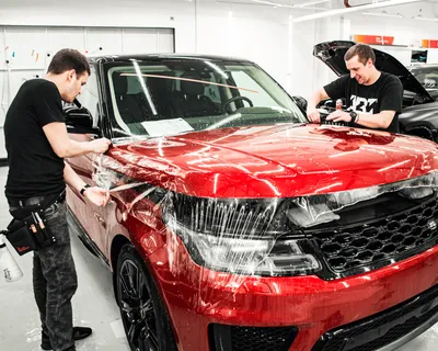 Оклейка авто виниловой пленкой 🚗 в Москве: смена цвета машины