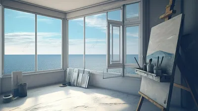 Фотообои флизелиновые Hit Wall \"Окно с видом на морской пляж\" 200х150 на  стену - купить по выгодной цене в интернет-магазине OZON (514636187)